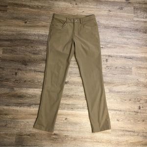 Lululemon Mens ABC Pant Classic, artifact, size 30 x 33.5